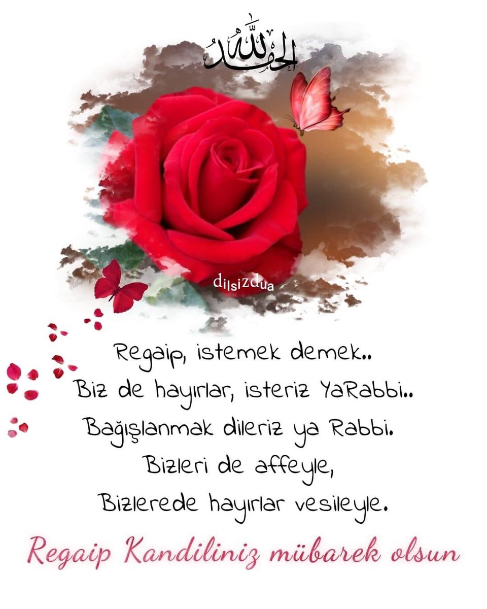 Ey Rabbim..Bu gece şu sonsuz merhamet ve rahmet deryasından,bir damlada olsa nasiplenmeyi kısmet eyle…