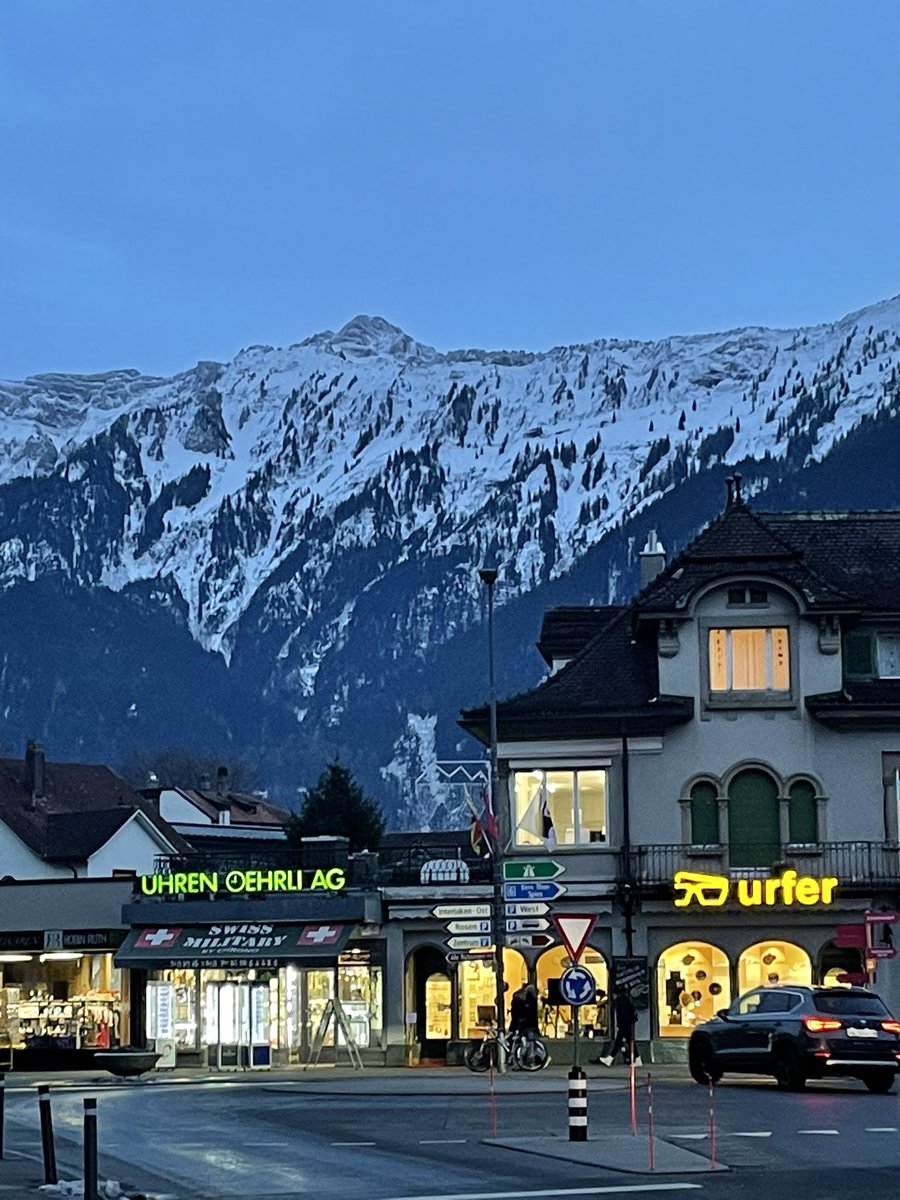 Trabalhar muito pra poder continuar a voltar pra casa com essa vista 😭❄️💕