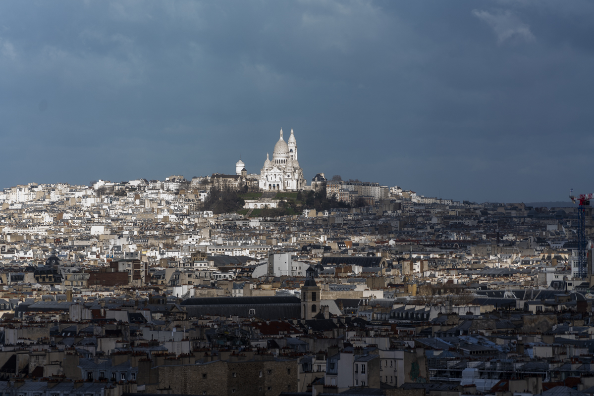 Montmartre vu du 16e étage de Morland mixité Capitale #Emerige
