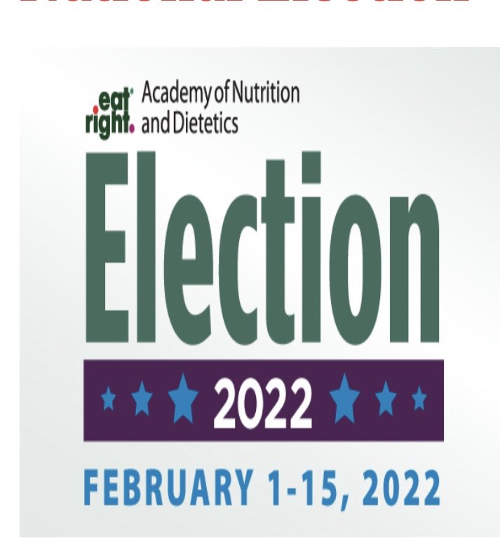 MiamiUNutrition's tweet photo. Miami nutrition  program alumni Amanda Goldman, MS, RD, LD, FAND and Ainsley Malone, MS, RDN, LD, FAND, FASPEN are running for Treasurer and House of Delegates Speaker respectively. https://t.co/G4H0DzYZoy