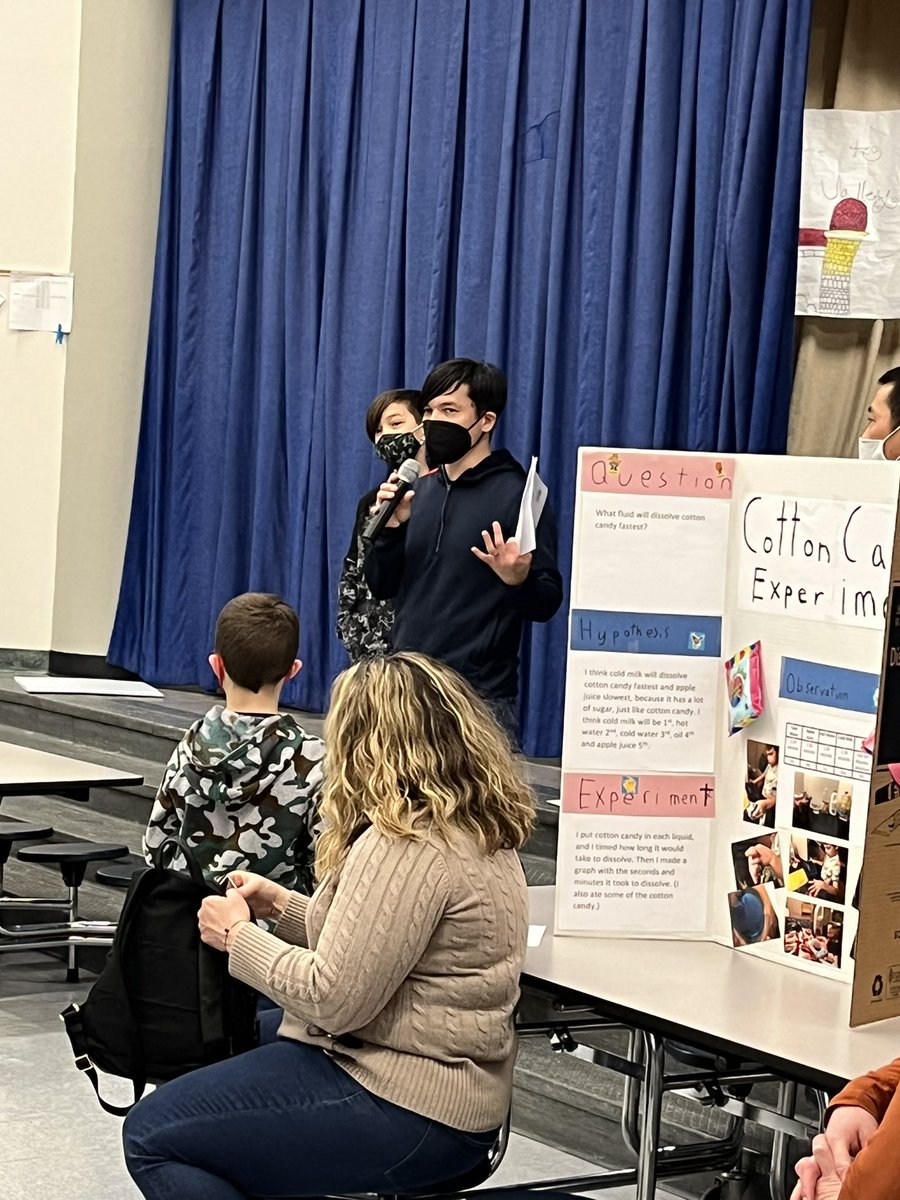 Congrats to all of our Science Fair participants! There were so many amazing projects tonight!