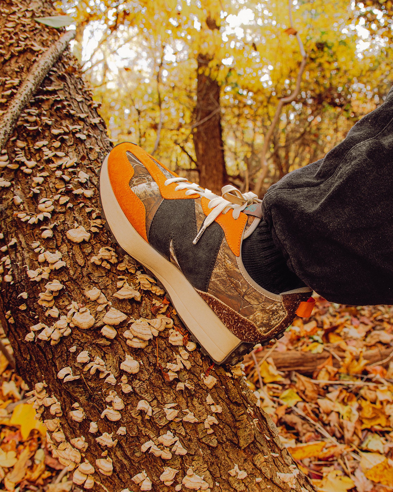 atmos x new balance 327 realtree