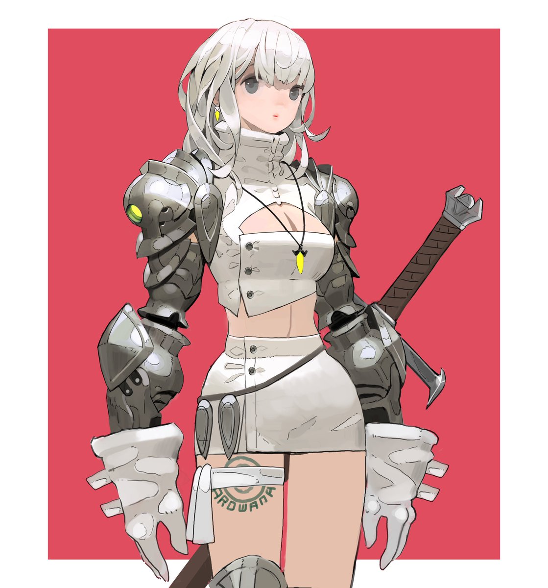 「SHIRO 」|Aruana Sickのイラスト