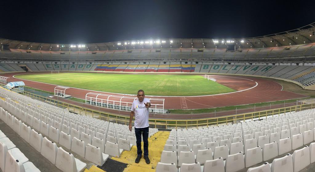 amarcanopsuv's tweet photo. Quieren que les diga una cosa ?                 Estamos listos para las eliminatorias Qatar 2022 . El CTE Cachamay RENACE . Los esperamos @NicolasMaduro @FVF_Oficial @fifacom_es @OviedoPSUV https://t.co/6YQeapDPiR