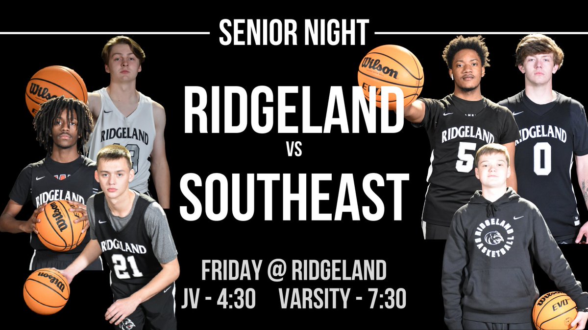 Senior Night is Friday! Come out and celebrate your Panther Seniors! #TheBrotherhood