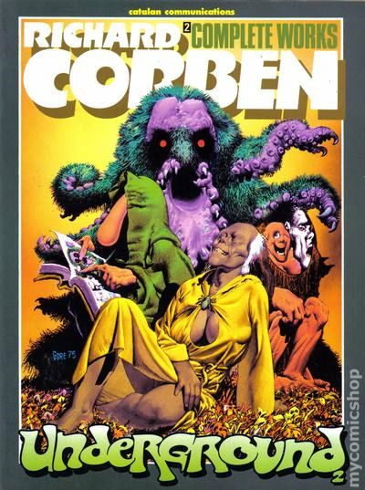 CultJamPro's tweet photo. Just found out and am brokenhearted: RIP Richard Corben 1940-2020 https://t.co/dHr2ELEmPJ