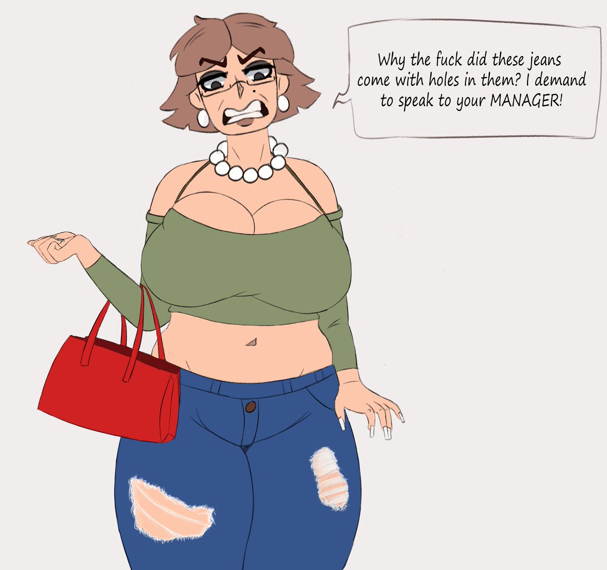 WynnetheWitch's tweet photo. Fanart of @sketchyboi08's Karen ~ https://t.co/FwuwpoaiBC