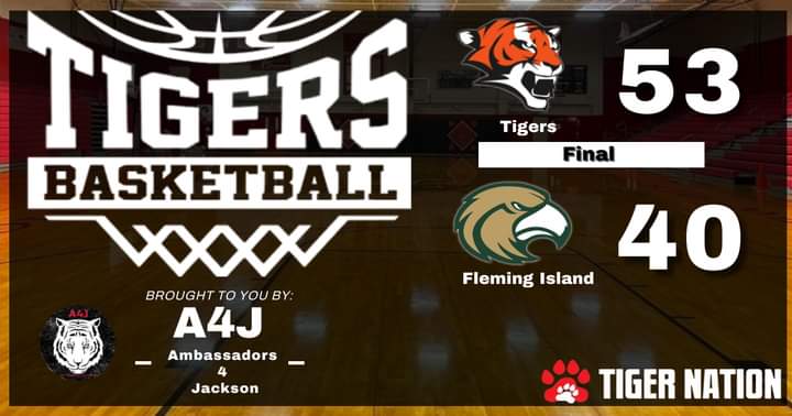 A4JaxTigers's tweet image. Victory! The Tigers finish the regular season with 17 consecutive wins and a record of 23-2!
#a4j #TigerPride #KeepRoaring🐅 #BigTigerEnergy