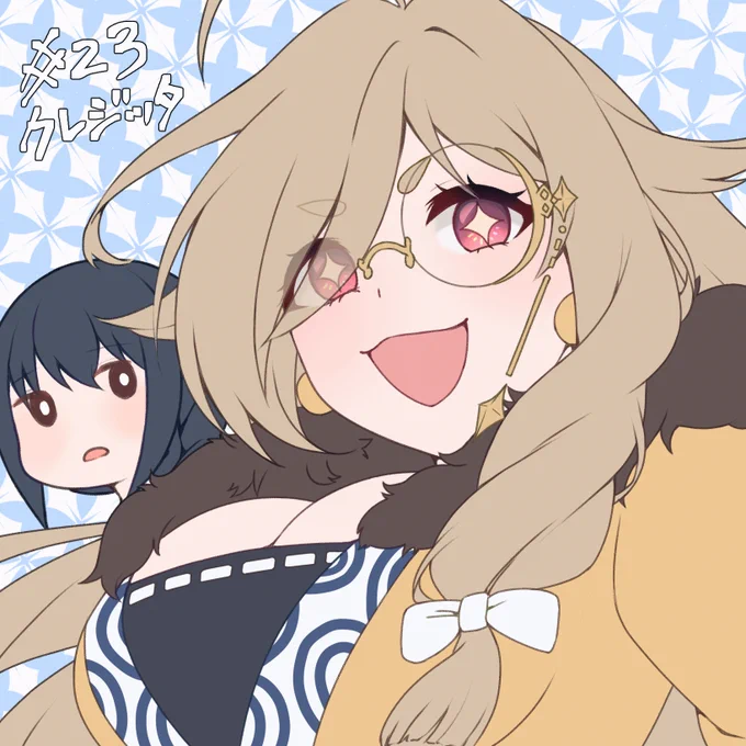 #プリコネRのキャラ50音順に全員描こう
#クレジッタ
「さぁ〜参りますわよ!」 