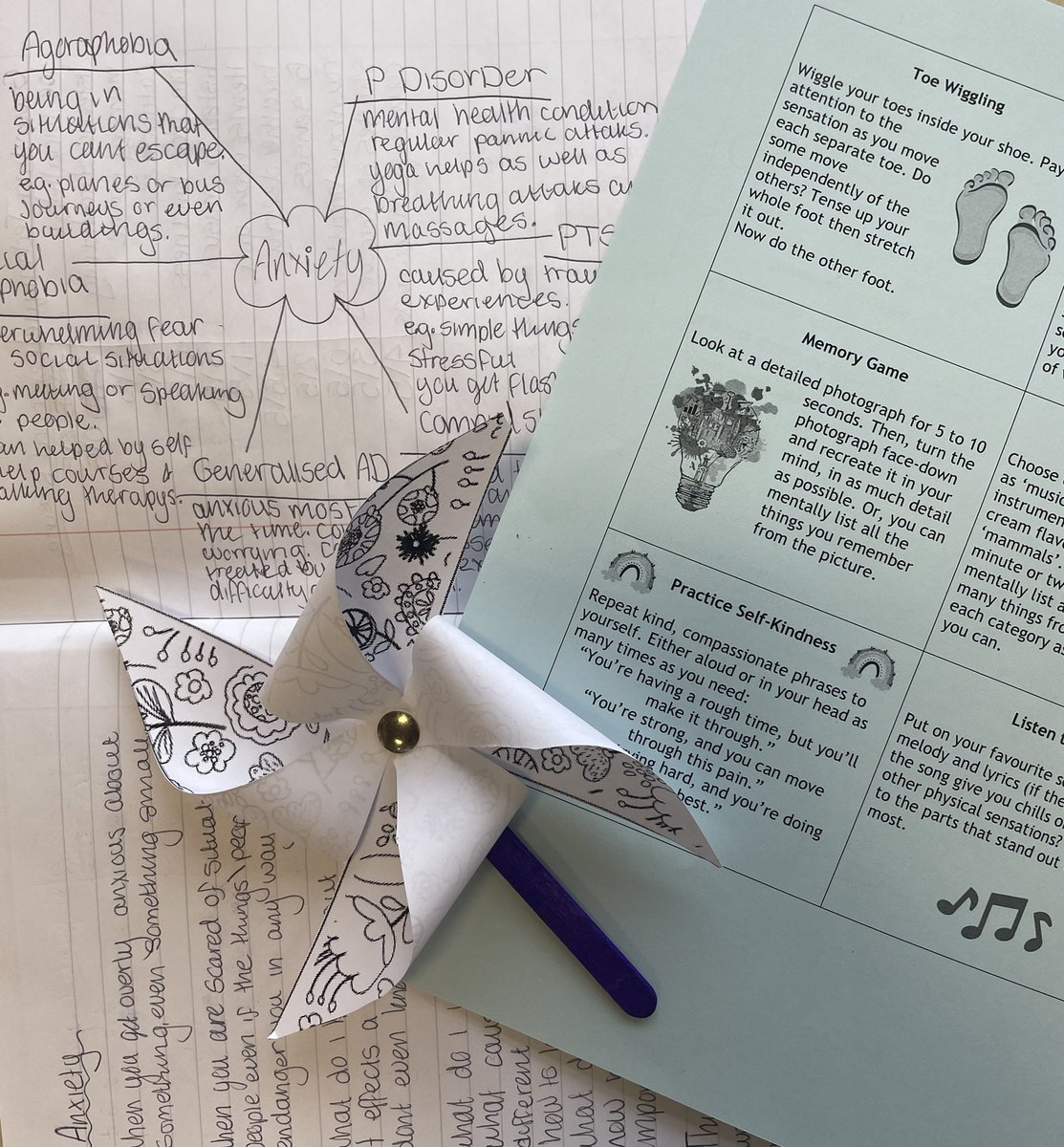 BucksburnR's tweet photo. S3’s have been investigating grounding methods and the history of mindfulness.
Great to see revision skills being practiced. https://t.co/7fNri0VuiQ