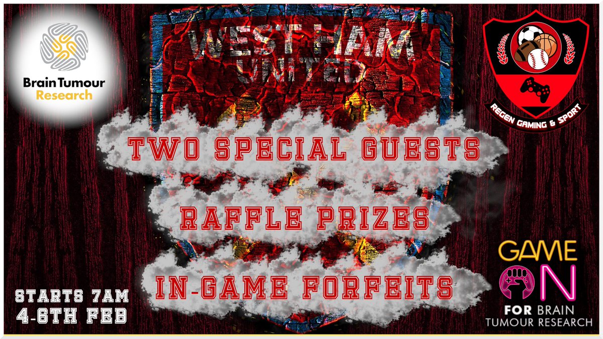 GamingRegen's tweet image. ⏰ 9 HOUR WARNING! ⏰ #GameOn 🎮

Set your alarms because the charity event kicks off at 7am tomorrow on @LooneyHoon__&apos;s channel!

⭐ Before you log off for the night, we&apos;ll pop some key information below: