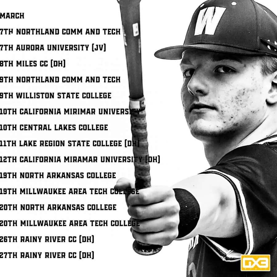 WestrnTBaseball's tweet photo. The Official 2022 Cavalier Schedule! https://t.co/vhS9bQb79l