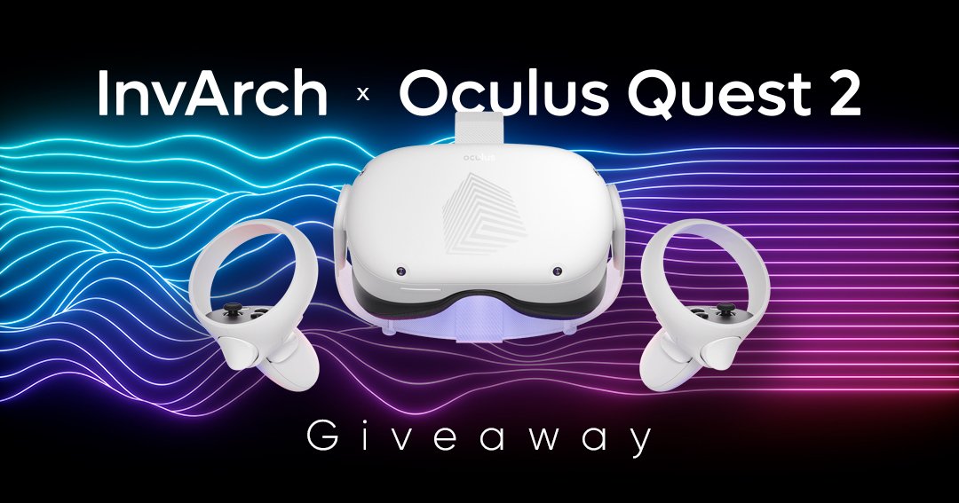 InvArchNetwork's tweet photo. 🚨 #InvArch is doing a #Giveaway 🚨

We're giving away 2️⃣ #OculusQuest2 256 GB VR headsets 🤩 + a chance to hangout w/ the team in VR!

To Enter:
➡️ Complete entries via our Gleam link: https://t.co/X7hthiNVLX

*North American entrants only*

Winners will be announced in 2 weeks! https://t.co/X33rhs1MUM
