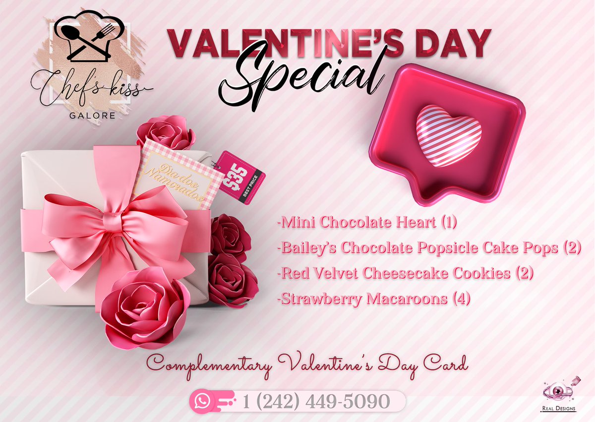 RealDesignsBS's tweet photo. Valentine’s Is Coming!!

Been on a hiatus but we’ve been working diligently to bring our clients’ dreams to reality! Just some samples done for vday 👁💖 https://t.co/UjAvNZUIZs