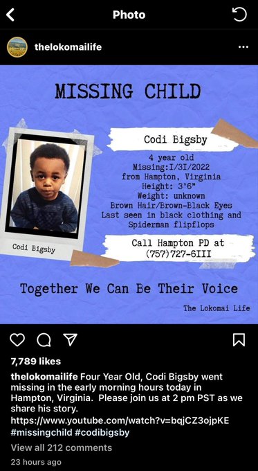 I pray this beautiful baby boy is found. #CodiBigsby https://t.co/cNPT535lJ6<a href="/tag/codibigsby"class="tags">#CodiBigsby</a>