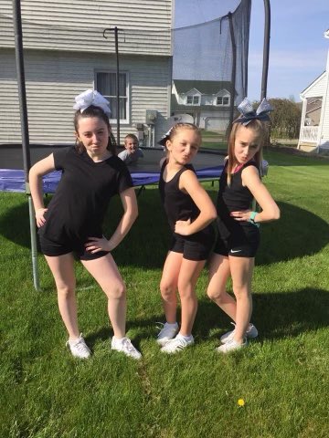 Me <a href="/brynnduta/">brynn duta</a> and <a href="/AllisonAlderma3/">Allison Alderman</a> on 7th grade cheer tryouts. 6years later and our senior night is tomorrow. Only a few games left to cheer together and then we move on to a different chapter in life. I can’t believe it is all coming to an end, I love you <a href="/KeystoneCheer/">Keystone Cheer</a>