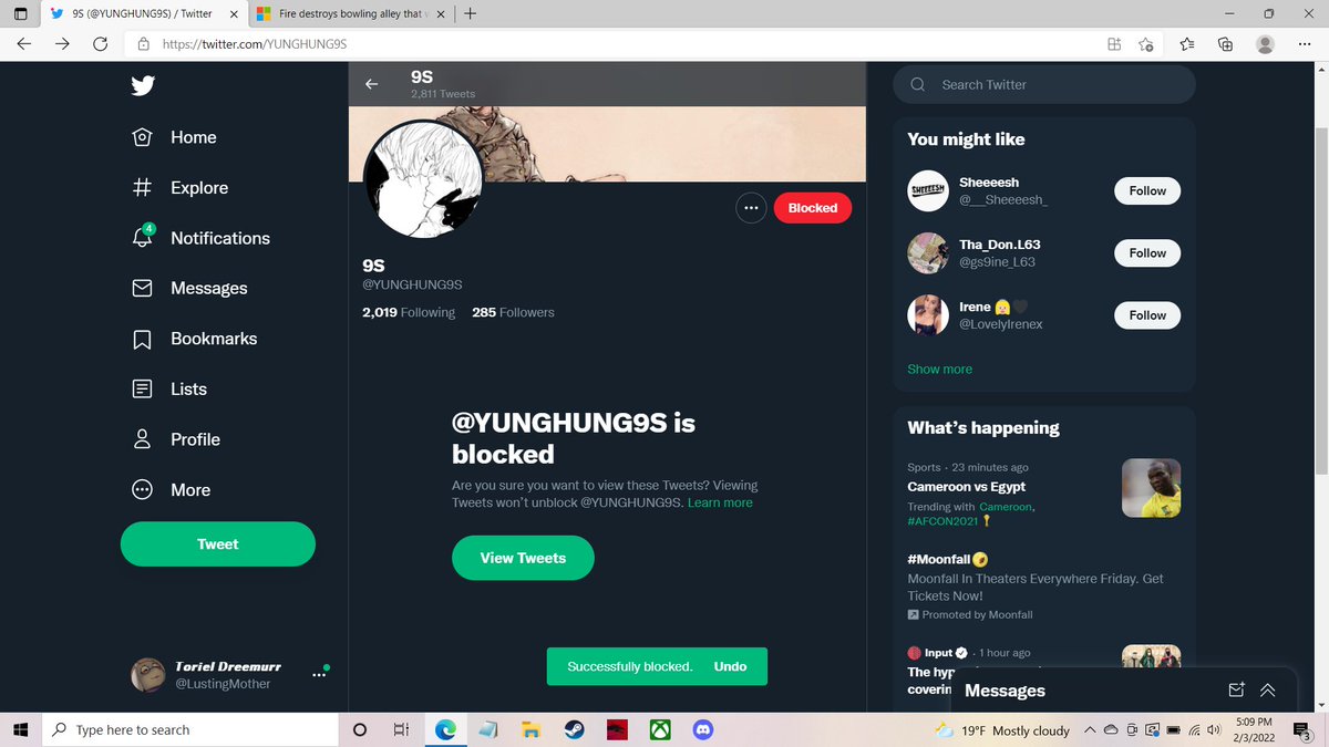 LustingMother's tweet photo. | Got another "Don't report just block" Dumbass. Report | https://t.co/VuCV86CqsJ