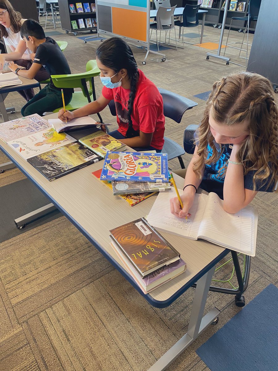 Heart connections.
“Everybody” books.

Building a #cultureofreaders that promotes the stories where our reading journeys began.

<a href="/Beth1Campbell/">Beth Campbell</a>