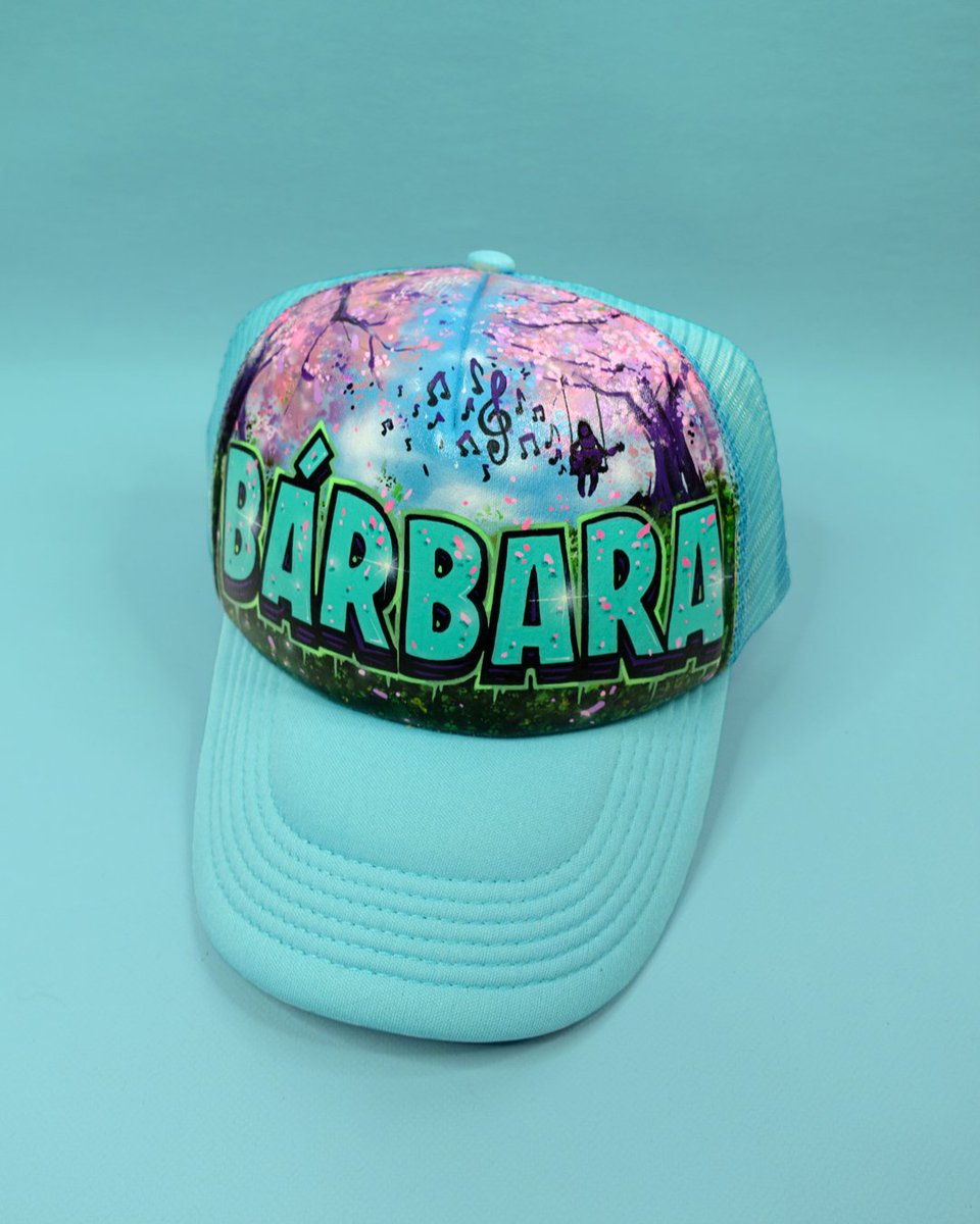 marcos_segan's tweet photo. Gorra personalizada para #Barbara 🍁🧘🏽♀️☀️
Rotus: @poscaespana y @molotow_madrid
#marcossegan #customcaps #truckercaps #graffiti #acrílico #customized #exclusivecaps https://t.co/SMRtbGPRSP