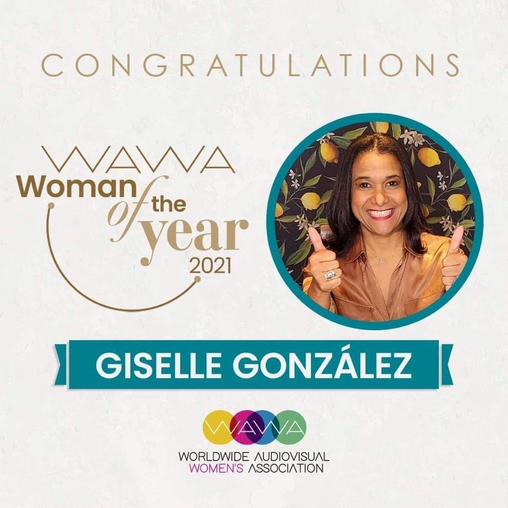 🌟Felicidades <a href="/gisygonzalez/">Giselle González Villarrué</a>, escogida como “Mujer del año 2021” por la <a href="/WorldwideWawa/">Worldwide Audiovisual Women Association (WAWA)</a>. Desde la dirección de <a href="/SERTVPANAMA/">SERTV 📺</a> reafirmas cada día la importancia de los medios de comunicación para generar innovación educativa. ¡Orgullo panameño!🇵🇦
