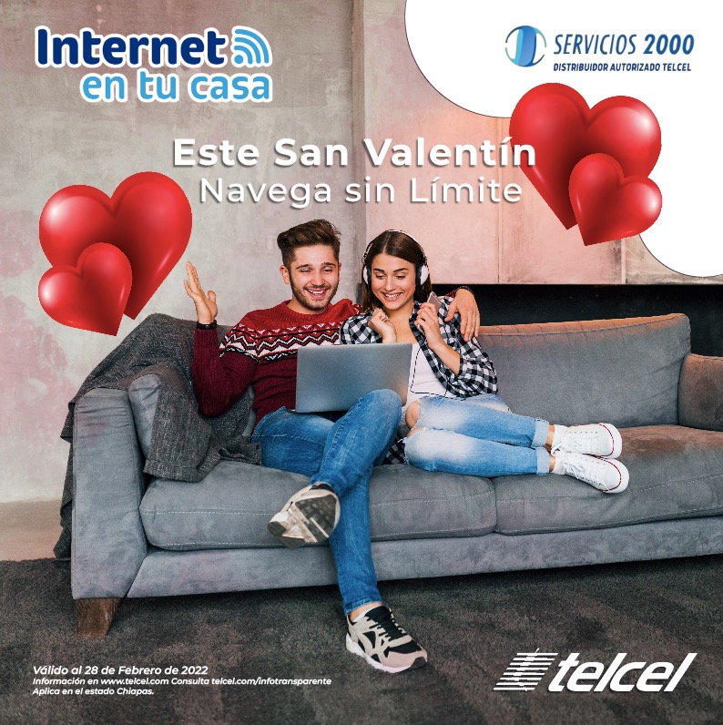 telcelS2000's tweet photo. 🥰 No te quedes sin comunicarte con los que más quieres. 🥰
✅ Activa hoy mismo tu Plan Internet en Tu casa Telcel y navega sin límite desde $229.00 mensuales, es muy fácil y rápido 📱

Más información:
https://t.co/8mExrDStQI https://t.co/cfgToIOzVW