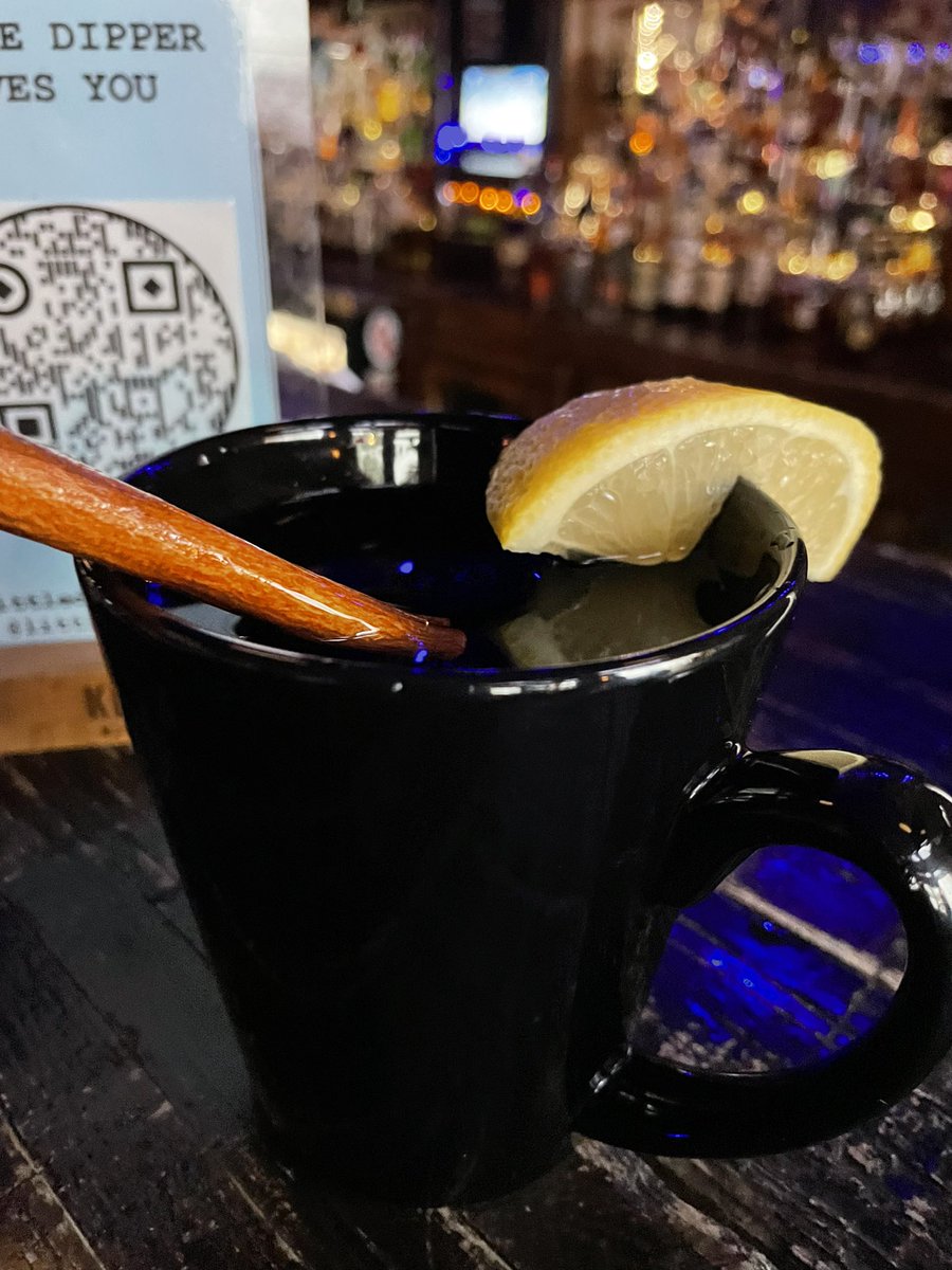 It’s winter and winter calls for warming up your belly with a hot toddy. Bourbon works, too. 🥃#littledipperlovesyou #happyhour #hottoddy #bourbon #warmbelly #winter