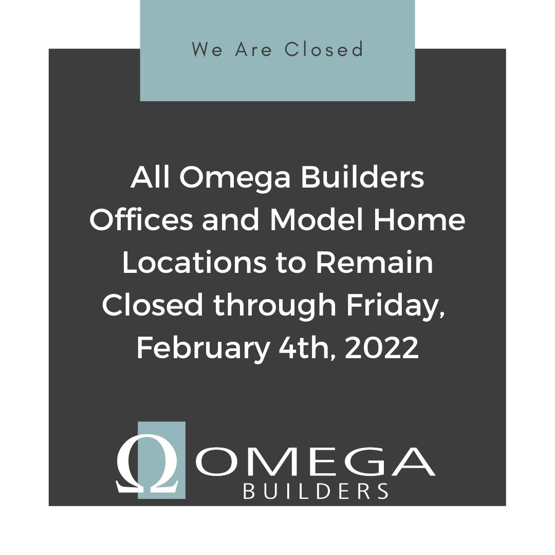 OmegaBuildersTX's tweet image. Due to inclement weather conditions all Omega offices remain closed through Friday February 4th. ❄️🌧️