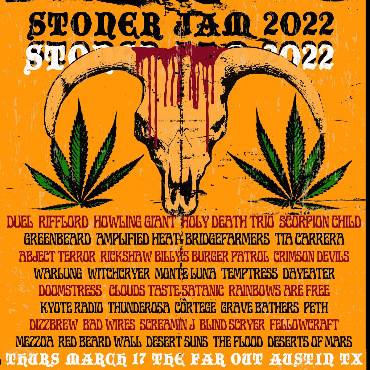 This March we’re in the Great State for <a href="/sxsw/">SXSW</a> - Stoner Jam 2022