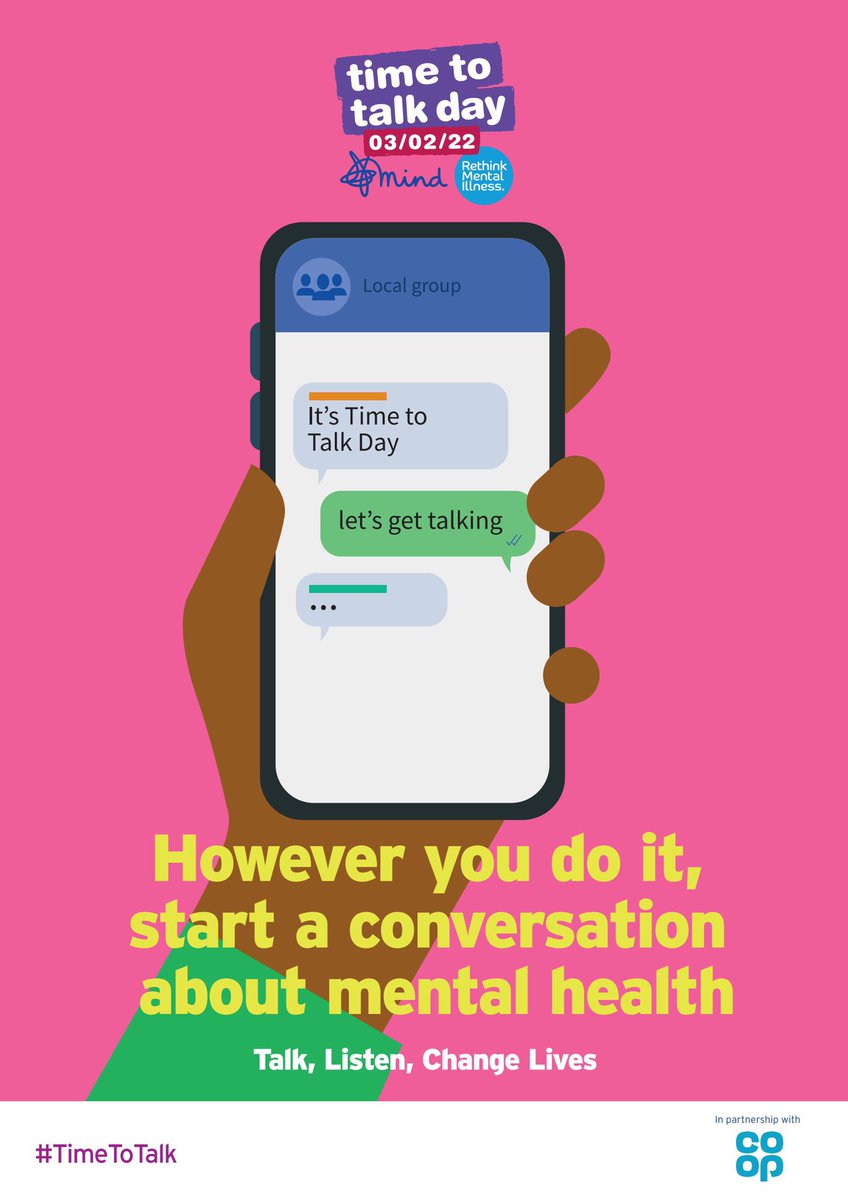 Today we celebrated Time to Talk Day 2022 with our wonderful staff and guests.
Sharing information and giving staff some much needed support where needed across the site. Thank you to all people involved especially the CareTeam and Mental Health Allies.