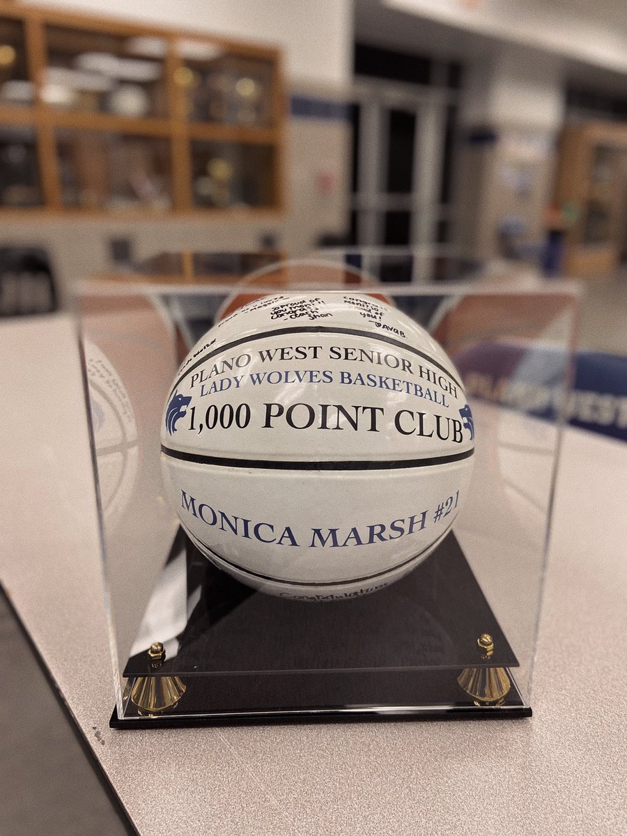 On December 28th, 2021, I was blessed to reach a milestone that will forever be in my heart! 1,000+ points and counting! I am thankful for all of the support I receive day in day out from my wolfpack 🐺💙🤍🏀#hardworkpaysoff <a href="/pwladywolves/">Plano West Lady Wolves BBall</a>