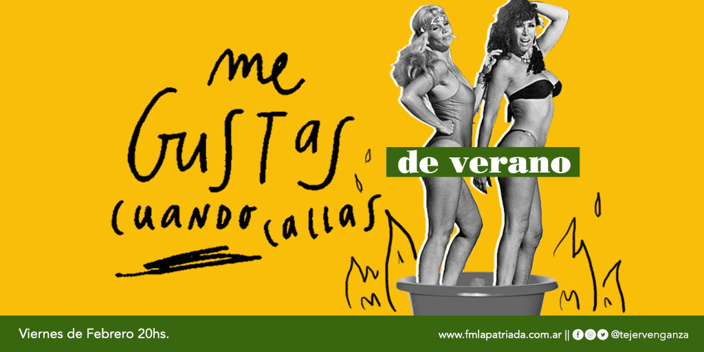 Me gustas de verano! 🏝️🏖️👙🩲🩴
En la playa, en la casa, en la pelopincho o palangana. 

👉 Sintoniza <a href="/FMLaPatriada/">FM La Patriada</a> mañana viernes desde las 20hs.