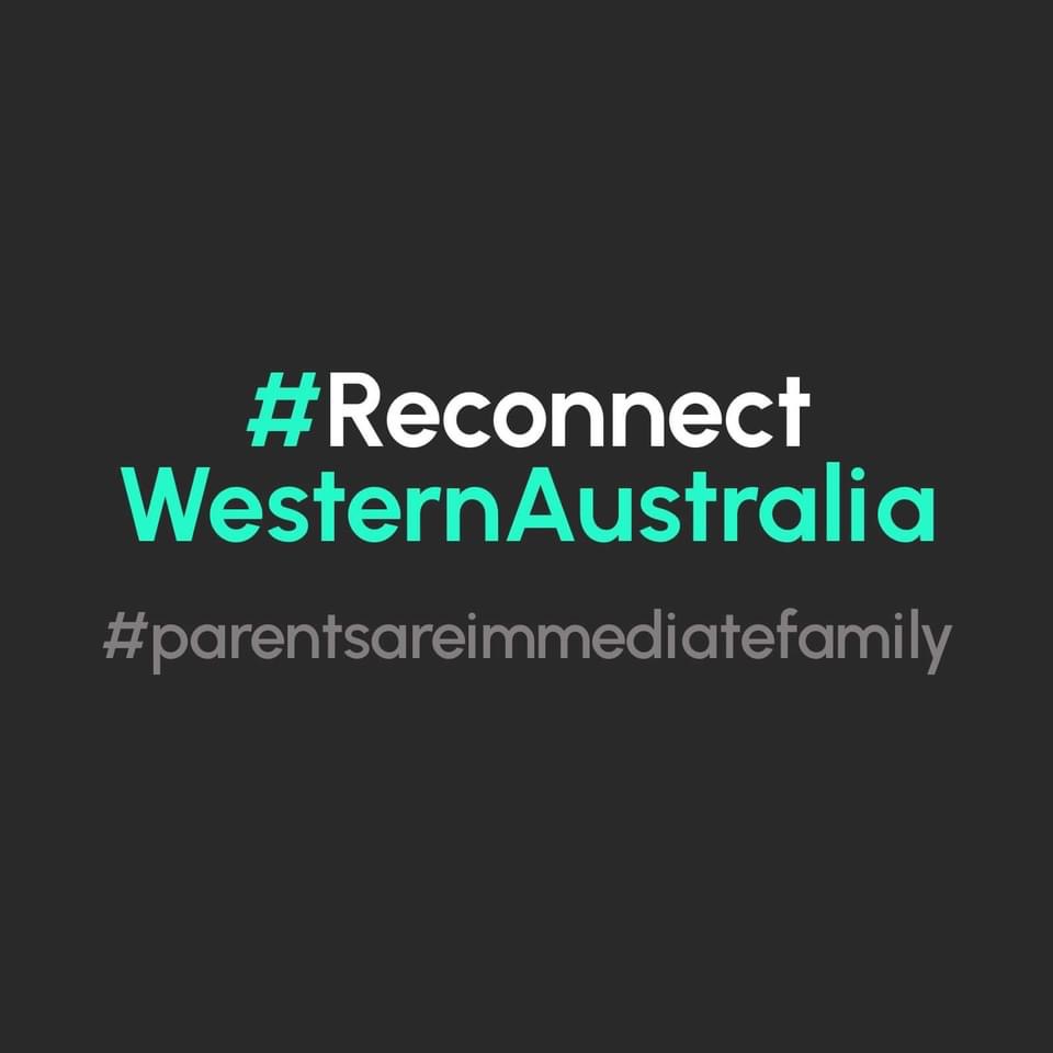 It's time to #ReconnectWA. 686 days with no end in sight! <a href="/PerthAirport/">Perth Airport</a> <a href="/WAGovernment/">WA Government</a>
<a href="/MarkMcGowanMP/">Mark McGowan</a> <a href="/MiaDaviesMLA/">Mia Davies MLA</a> <a href="/AlboMP/">Anthony Albanese</a>
<a href="/walabor/">WA Labor</a> <a href="/GemmaTognini/">GemmaTognini</a>
<a href="/CaroDiRusso/">Caroline Di Russo</a> <a href="/SkyNewsAust/">Sky News Australia</a> <a href="/6NewsAu/">6 News Australia</a> <a href="/JessicaPage7/">Jessica Page</a>
<a href="/NewsPerth/">Perth News</a> <a href="/9NewsPerth/">9News Perth</a>
<a href="/PerthNow/">PerthNow</a> <a href="/abcperth/">ABC Perth</a>
<a href="/westaustralian/">The West Australian</a> <a href="/RhiannonShine/">Rhiannon Shine</a> #FreeWA