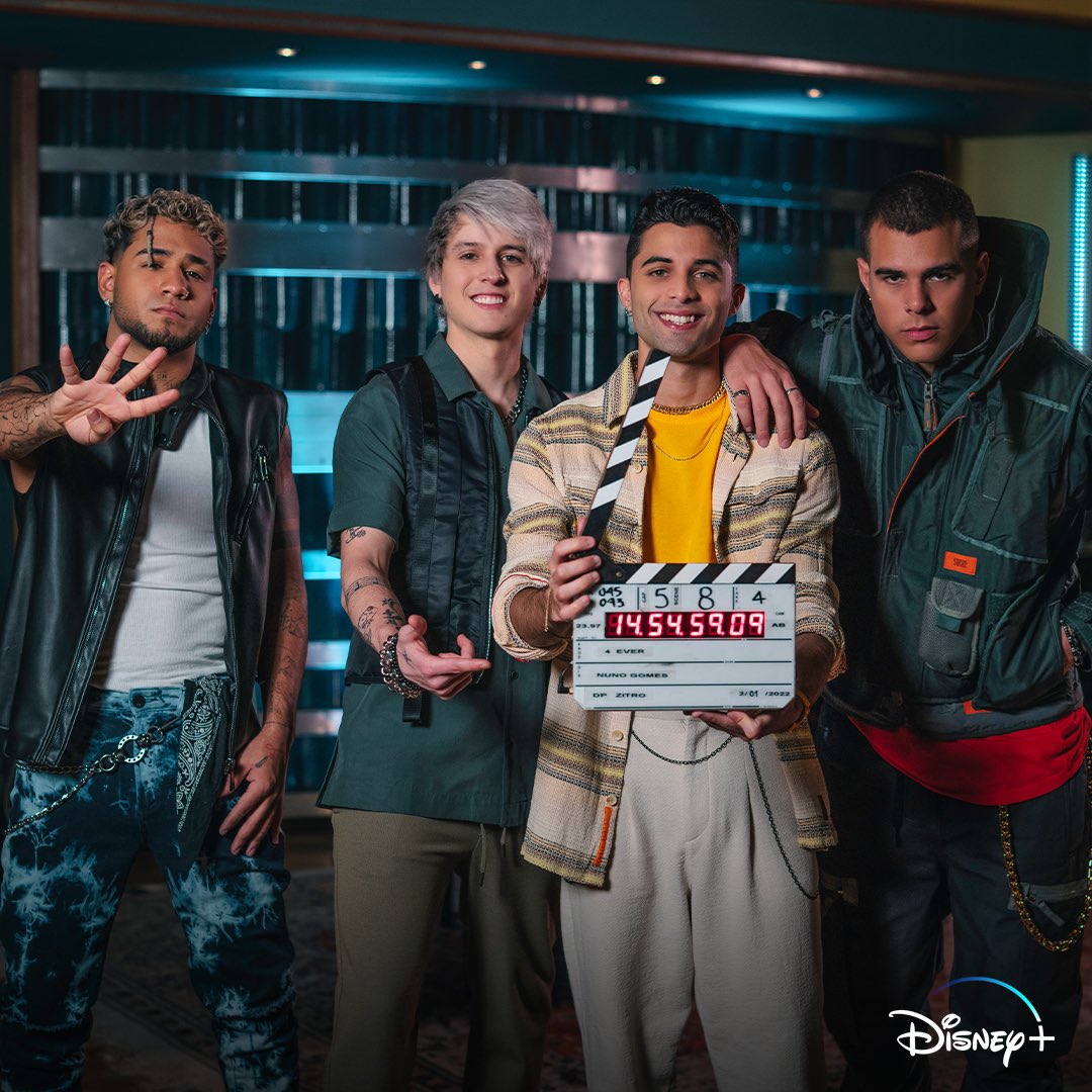 CNCOmusic's tweet photo. Estamos muy contentos #cnco4ever @disneyplusla @DisneyPlusBR #4EVER https://t.co/pEjXpoiymK