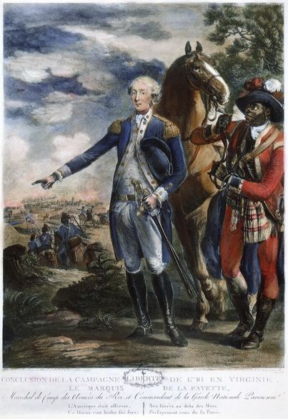lafayetteallies's tweet photo. James Armistead Lafayette was an enslaved African American spy who served under General Lafayette. James Lafayette was instrumental in providing intelligence to the colonial army that led to the surrender of the British during the Battle of Yorktown.
.#backhistorymonth https://t.co/siFZY6N2GY