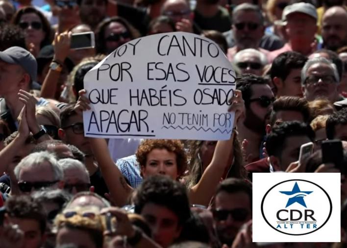 Davant d'aquest crim d'estat contra tot un país i per respecte a les víctimes, #VolemLaVeritat

            📍Plà de l'Os (Les Rambles/Boqueria)
            🕛 12h00
            📆 5 FEBRER 2022

PROU MENTIDES, #VolemLaVeritat