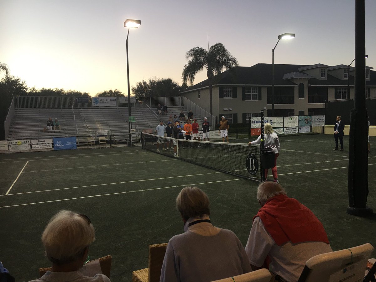 TennisVeroBeach's tweet image. “King of the Hill” men’s 50s division at The Boulevard… many of the players played in the first KOTH event 26 years ago!