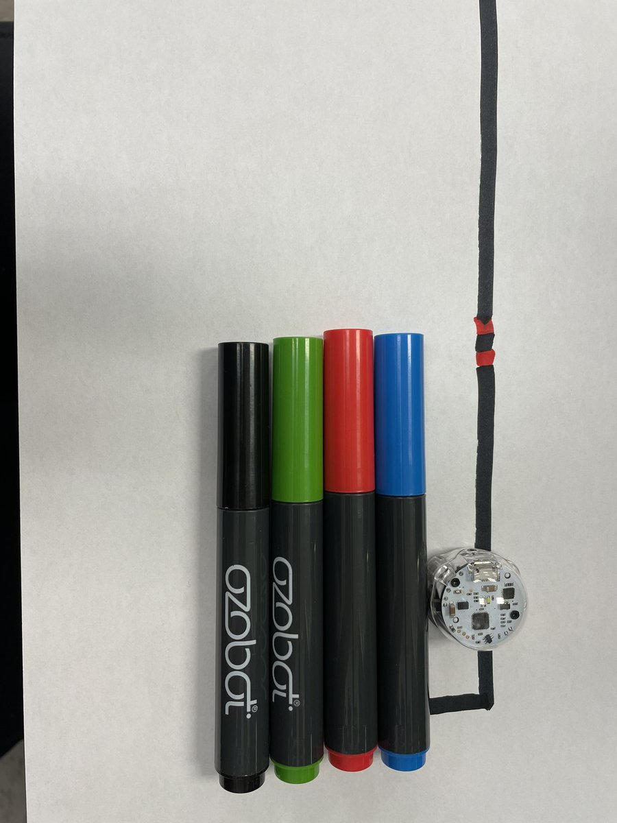 mme_laite's tweet photo. Today, our 4/5’s learned how to use Ozobots! We had so much fun coding our little bots to speed up, slow down, turn in circles and perform several other tasks. Looking forward to continuing to #leveragedigital in the coming weeks! @NLESDCA #STEAM #preserviceteacher https://t.co/WELmfti1iI