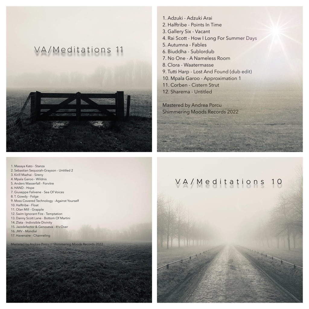 Various Artists - Meditations 10 &amp; 11 out tomorrow. <a href="/DANZ1014/">adzuki</a> @halftribal <a href="/Gallery_Six/">Deleted account</a> <a href="/avtvmna/">autumna.</a> <a href="/SebbyKowalmusic/">Sebby Kowal</a> <a href="/mazhaiii/">Kirill</a> <a href="/sascha_bachmann/">HAND</a> <a href="/gowdy_t/">T. Gowdy</a> @MossCoveredTea <a href="/baratereza/">in other words</a> <a href="/jazzdefector/">Sebastian Buccheri</a> <a href="/havenairemusic/">Havenaire</a> and more….