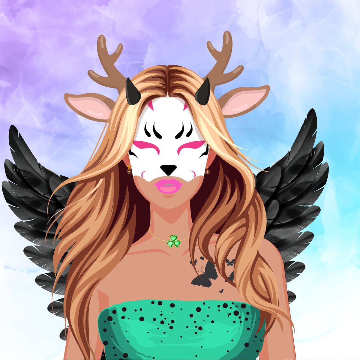 D anime NFTs tweet media