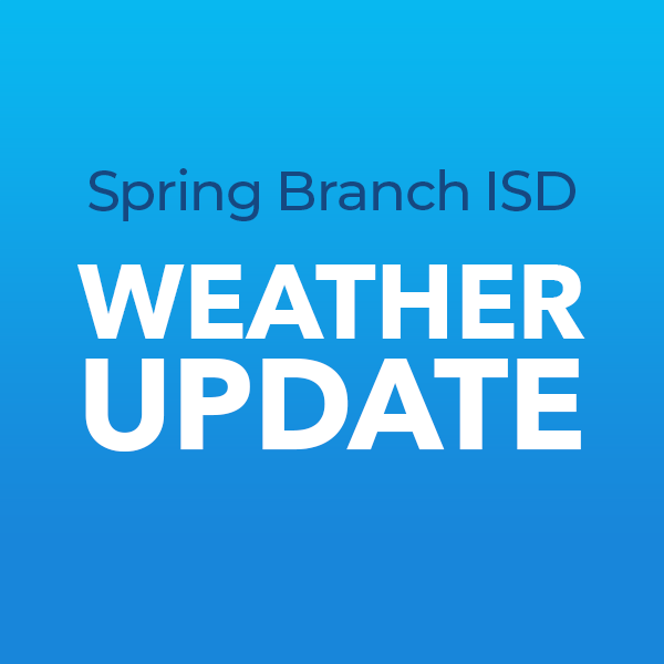 Based on consultation with local weather authorities, SBISD will be closed on Friday, Feb. 4. A decision will be made on Friday regarding high school extracurricular activities and student performances for Friday night and Sat., Feb. 5.