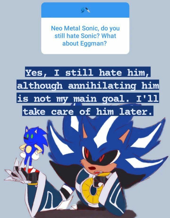 Neo Metal Sonic icon | Poster