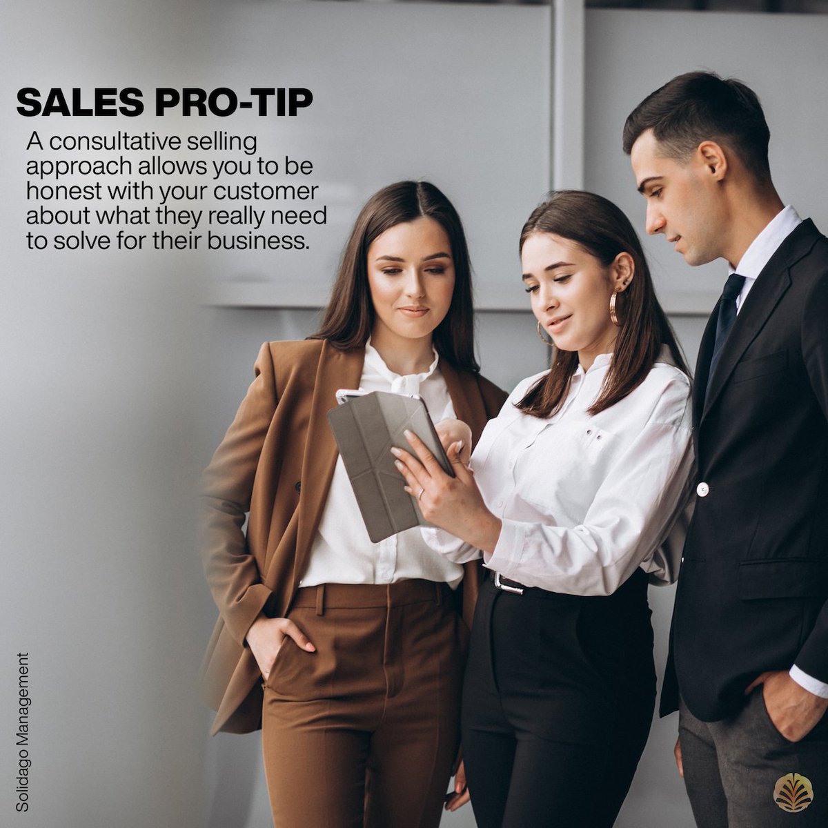 Consultative selling creates opportunity to share knowledge with your customers and help them find real solutions. When your customers succeed, it comes back to you in the form of renewals and referrals! #protips #salesknowledge