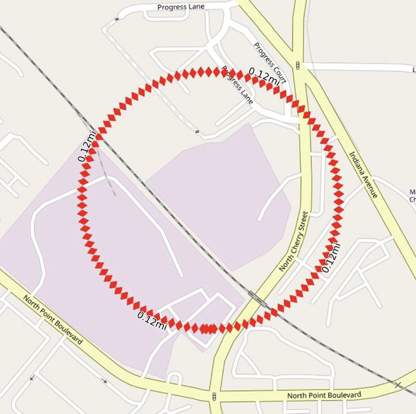 WinstonSalem FD on Twitter "The 1 mile evacuation order will be reduced to 660ft. from Winston
