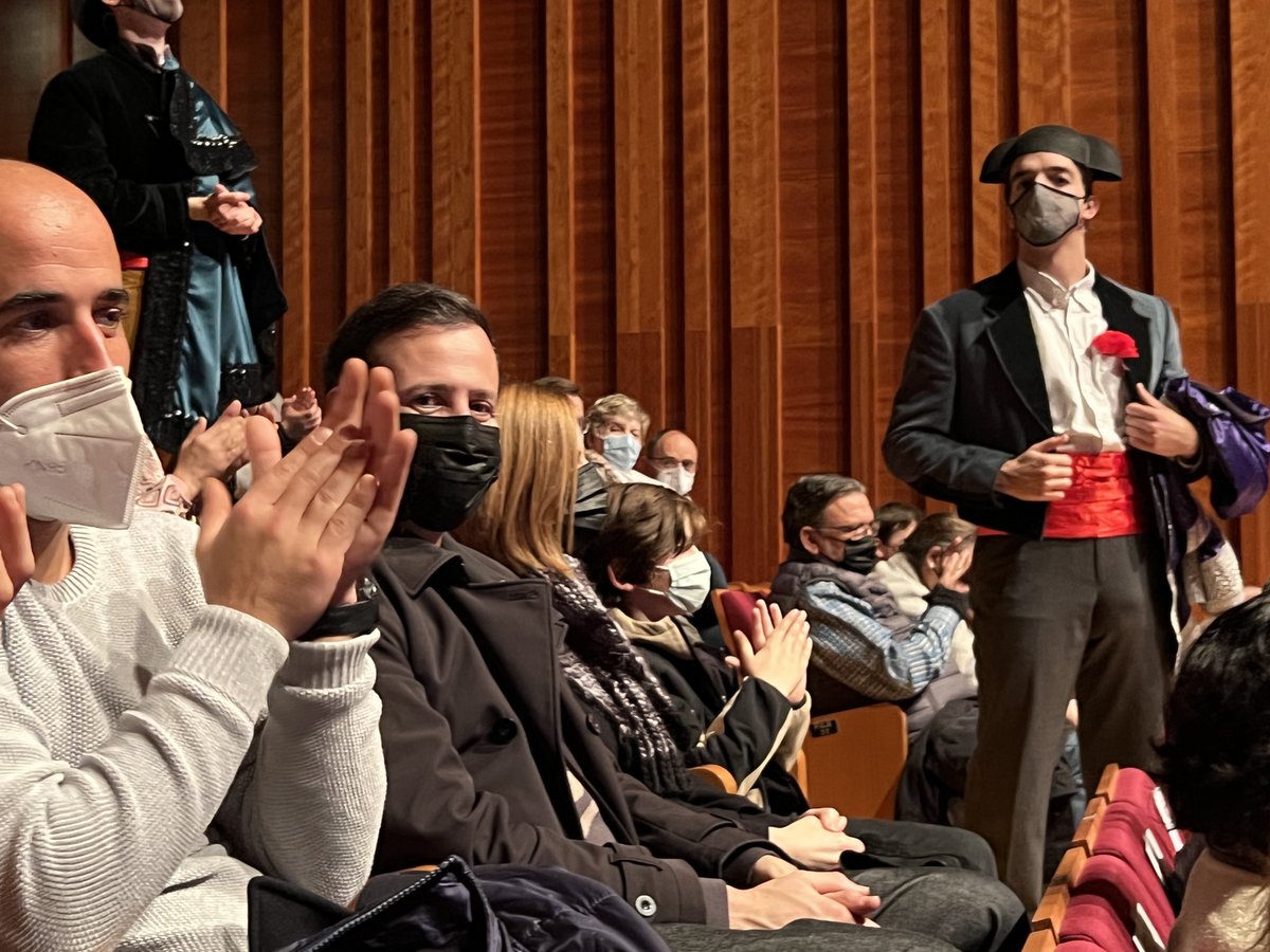 En la segunda función del musical “Bienvenido Mr Marshall “ , con llenazo, nos han acompañado Javier Oliver DG <a href="/GVAavap/">GVA AVAP</a> , <a href="/AnaNogueraMonta/">Ana Noguera Montagud</a> , @MiquelSuay y la vicedecana de la <a href="/UPV/">Universitat Politècnica de València</a> Salomé Cuesta entre otras personalidades @GVAinnova <a href="/generalitat/">Generalitat</a> <a href="/csmvalencia/">CSMValencia</a> <a href="/csdv_valencia/">CSDV</a>