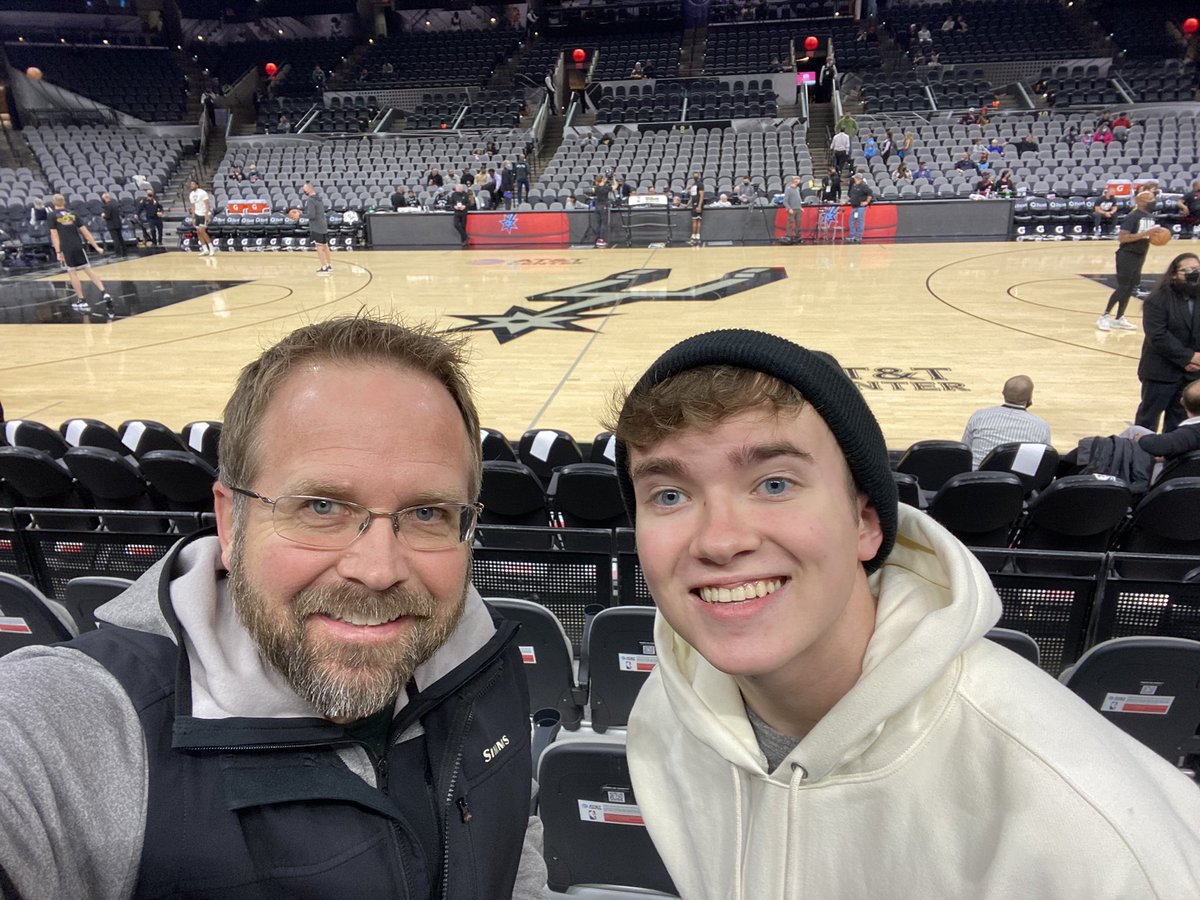 Heat vs Spurs on a cold San Antonio night!