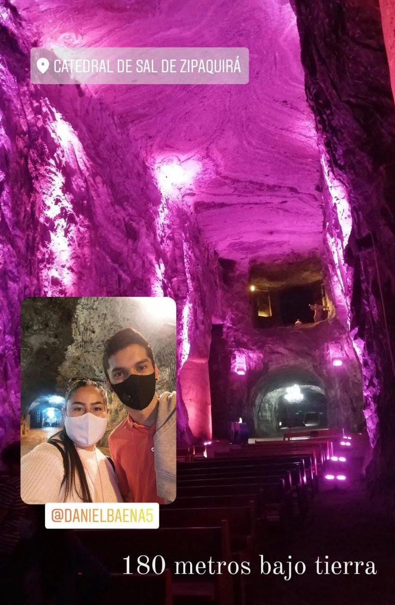 Disfrutando de las vacaciones con la mejor compañía. Muy bonita la catedral de sal.