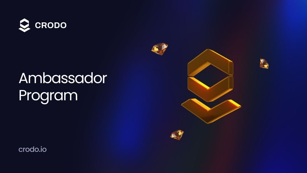 Apply for the Ambassador program. Start helping the <a href="/Crodo_io/">Crodo</a> project now and earn points
crodo.io/ambassador
#CRONOS $CROD #CRODO