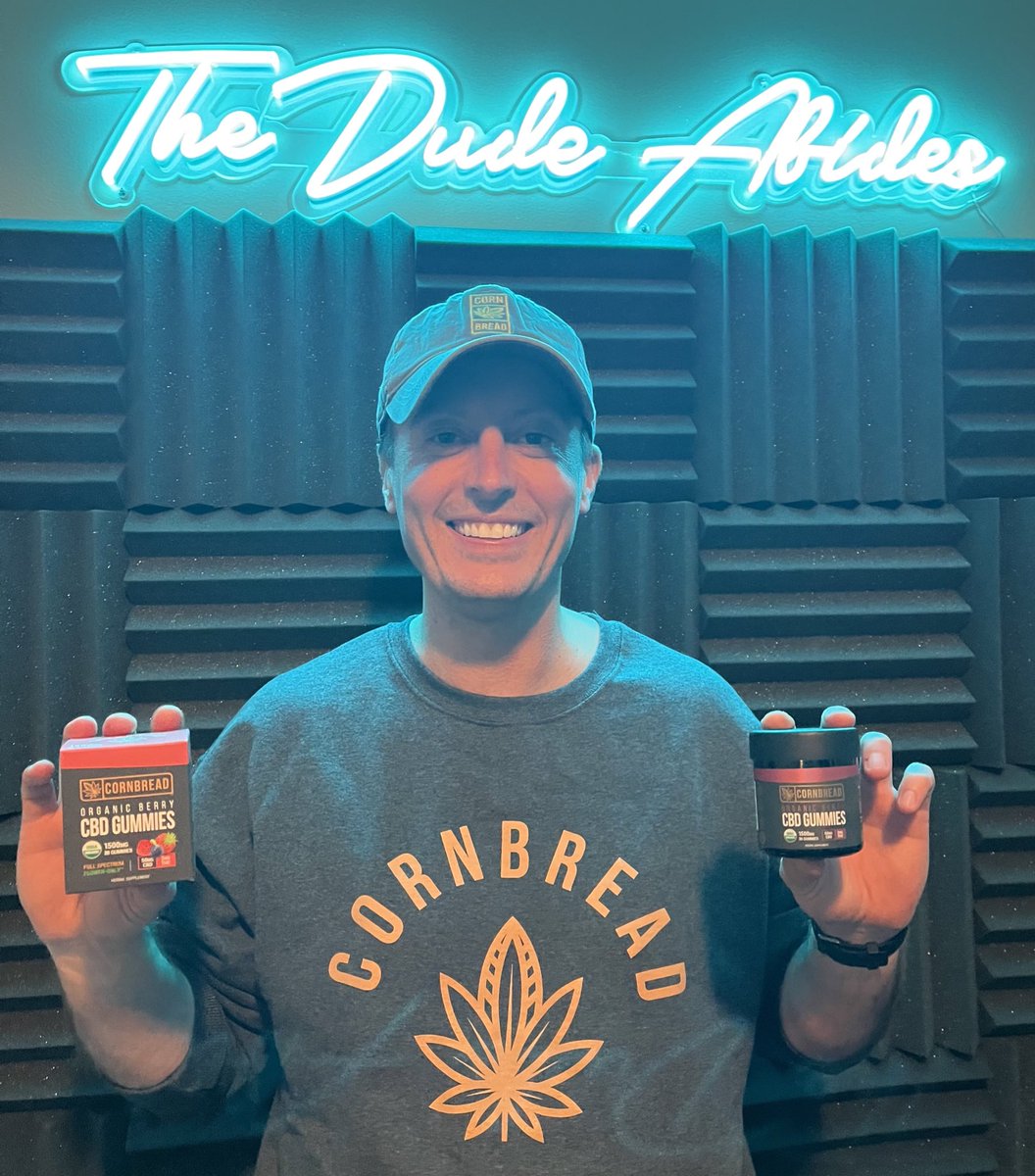 ShannonTheDude's tweet image. I love the team at Cornbread Hemp, but I love their full spectrum CBD gummies even more. For #ValentinesDay, I’m giving away a jar of 1500mg gummies + a Cornbread hat to TWO winners. All you have to do is retweet + be following @CornbreadHemp! Winners will be selected on Monday!