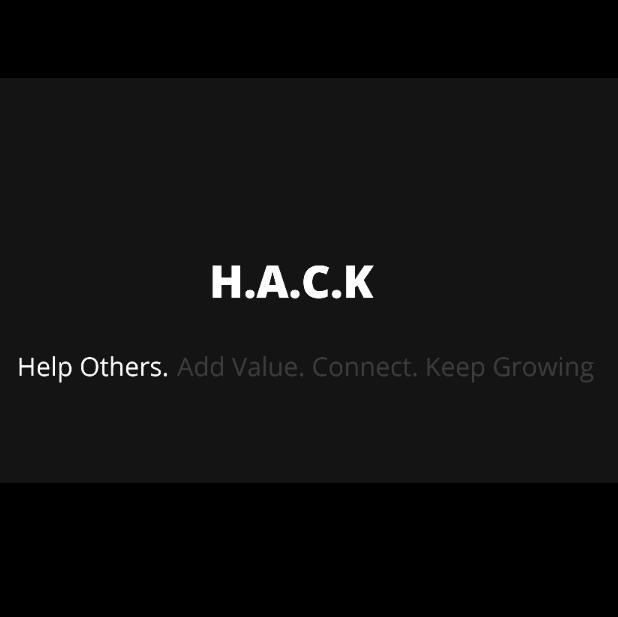 At I4G, we believe in our core values encapsulated as H. A. C. K. Help Others. Add Value. Connect. Keep Growing. @I4GUNILAG , @Ingressive4Good , @this_haneefah  #ingressiveforgood #tech #techtwitter #techcommunity #studentsintech #i4gunilag #communities