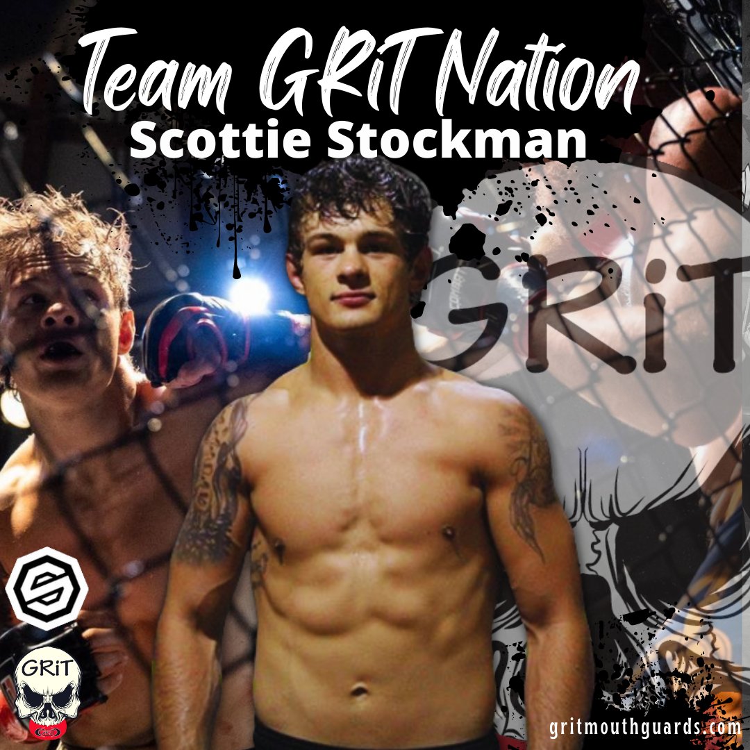 We would like to welcome our newest member of Team GRiT Nation: Showtime Group's Scottie Stockman! We're excited to have you on board! #teamgritnation #gritmouthguards #scottiestockman #showtimegroup #sseg #roufusport